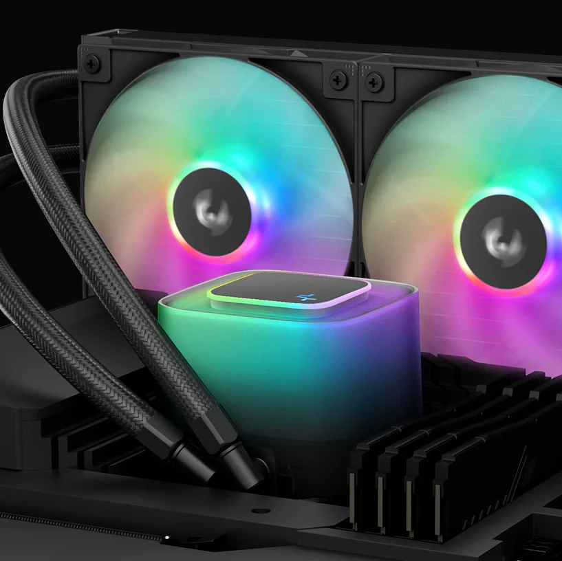 Водно охлаждане за процесор DeepCool LE240 V2 ARGB Water Cooling