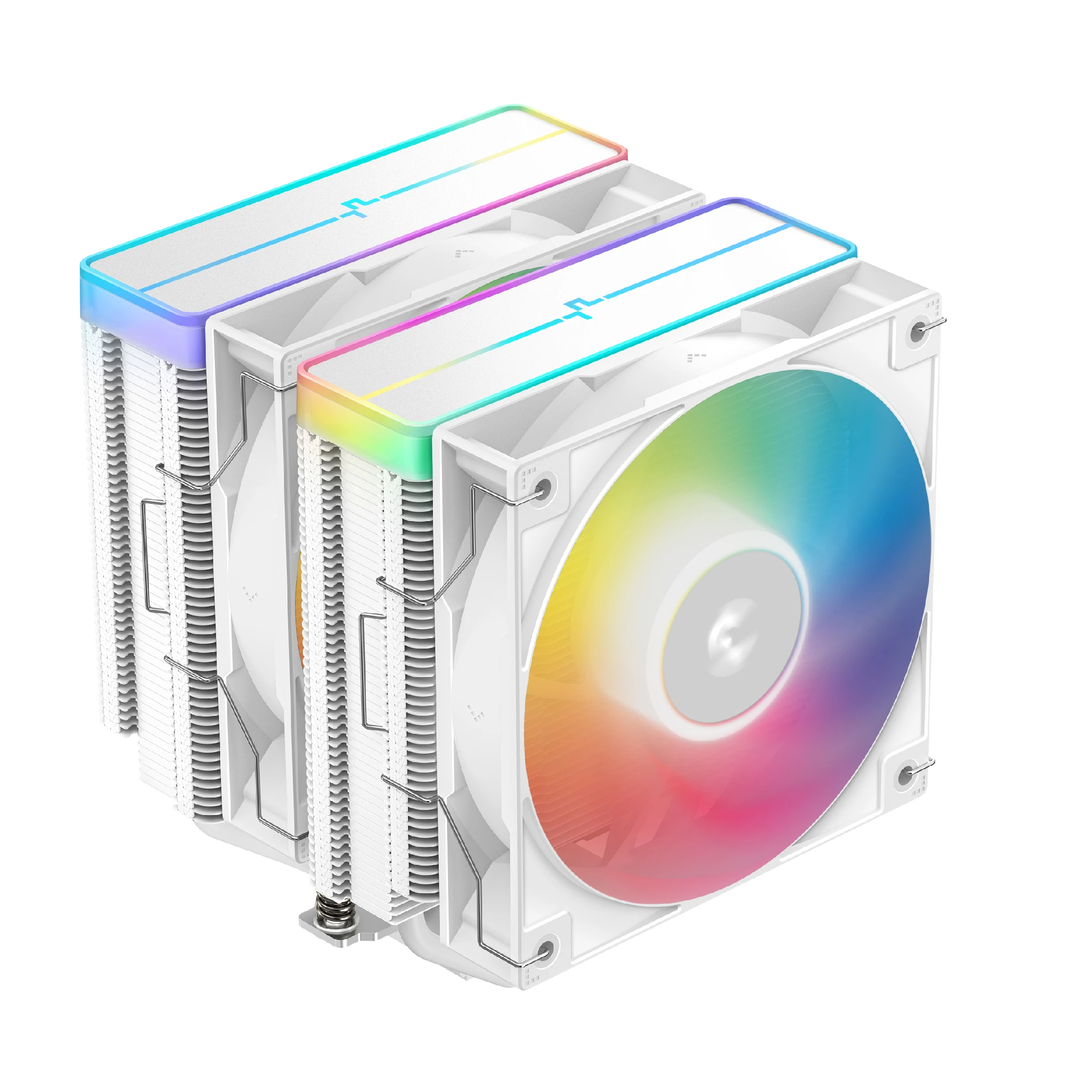 Охладител за процесор DeepCool AG620 WH ARGB V2 Dual-Tower CPU Cooler 