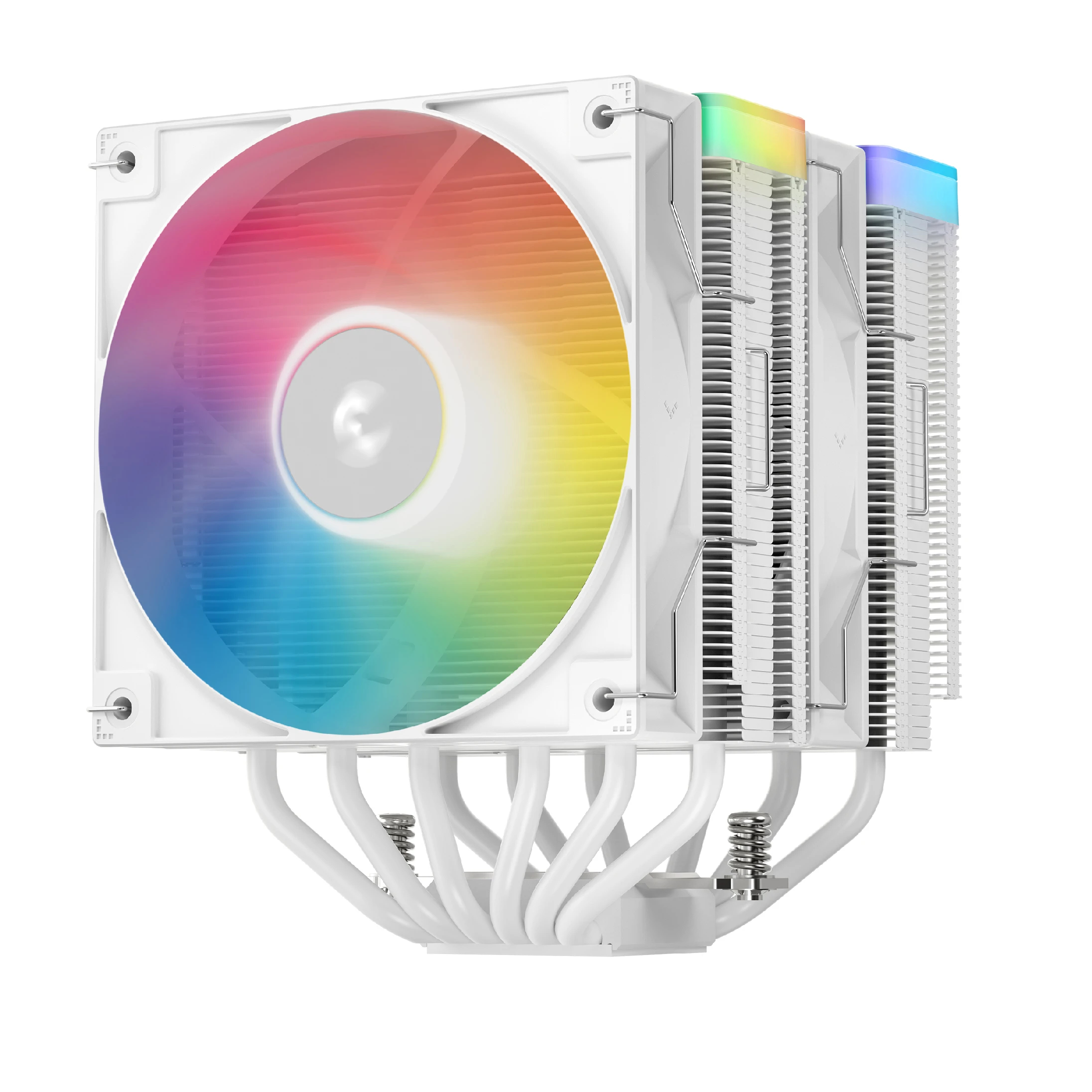 Охладител за процесор DeepCool AG620 WH ARGB V2 Dual-Tower CPU Cooler 