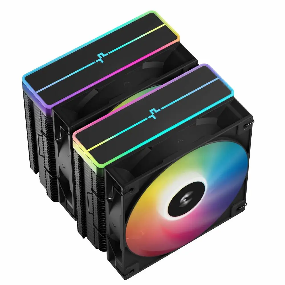 CPU cooler DeepCool AG620 BK ARGB V2 Dual-Tower