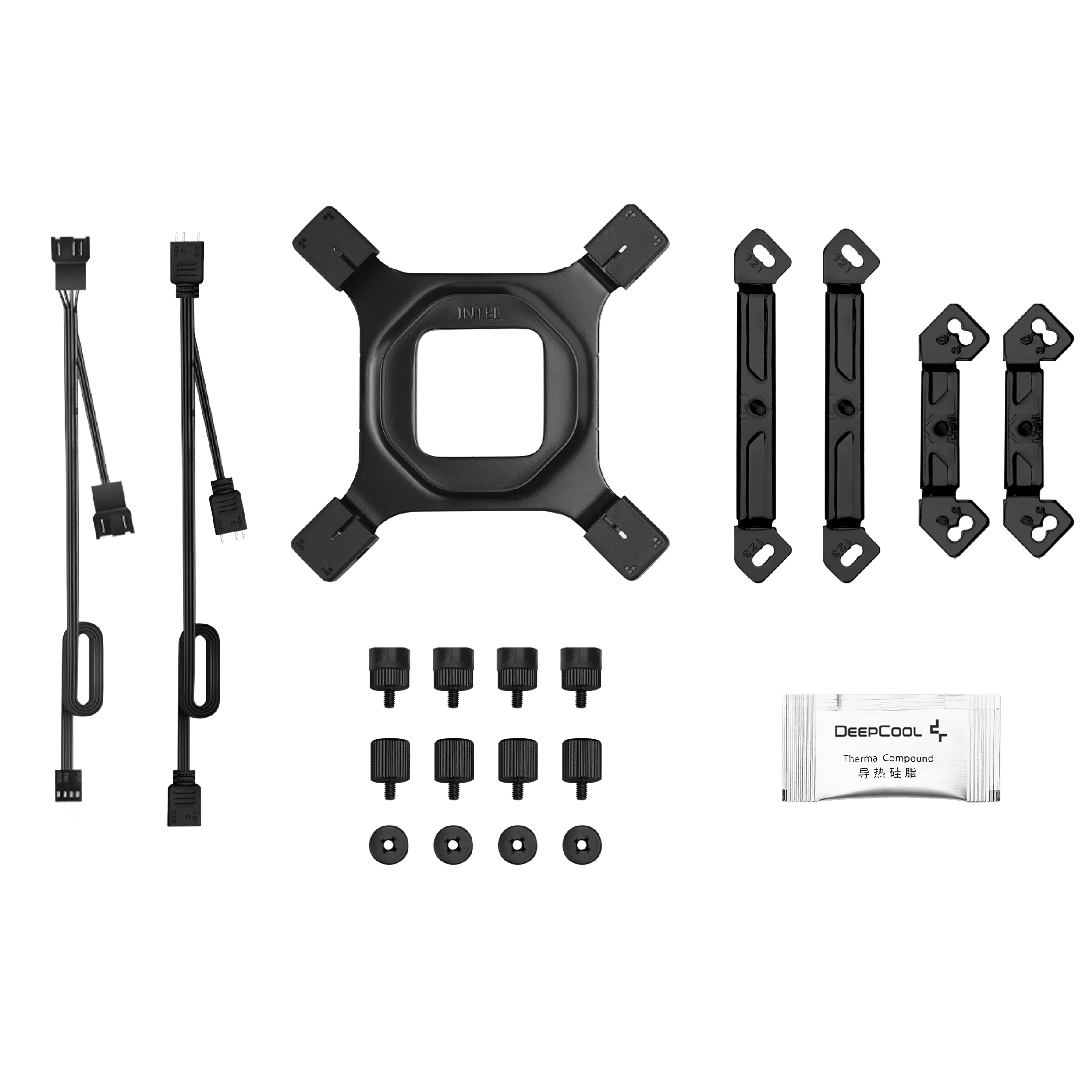 CPU cooler DeepCool AG620 BK ARGB V2 Dual-Tower