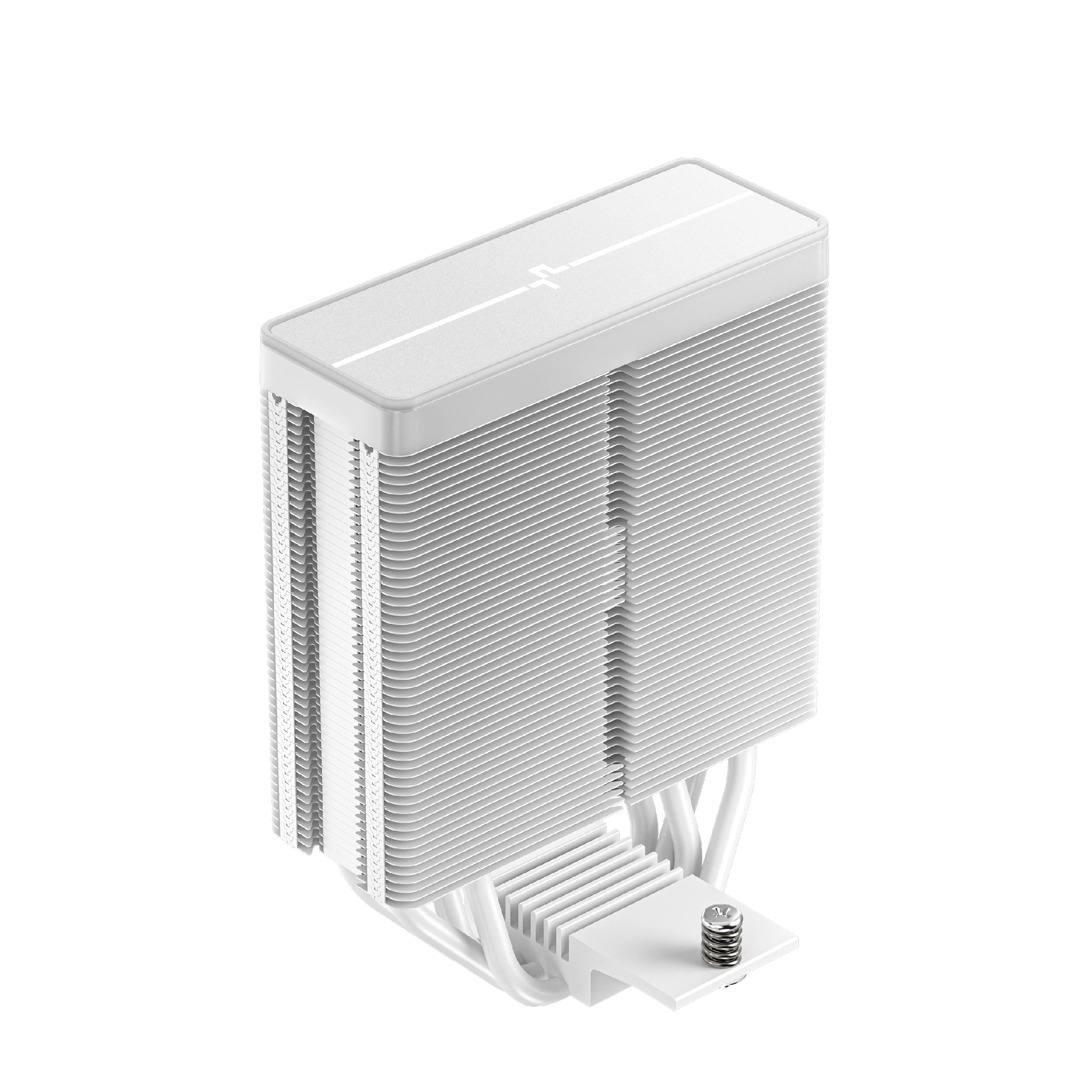 Охладител за процесор DeepCool AG400 White ARGB V2 CPU Cooler 