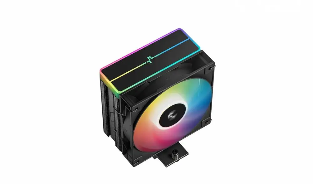 Охладител за процесор DeepCool AG400 Black ARGB V2 CPU Cooler