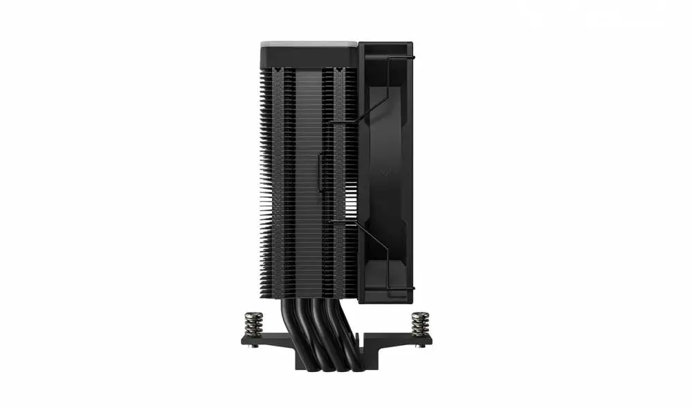 Охладител за процесор DeepCool AG400 Black ARGB V2 CPU Cooler