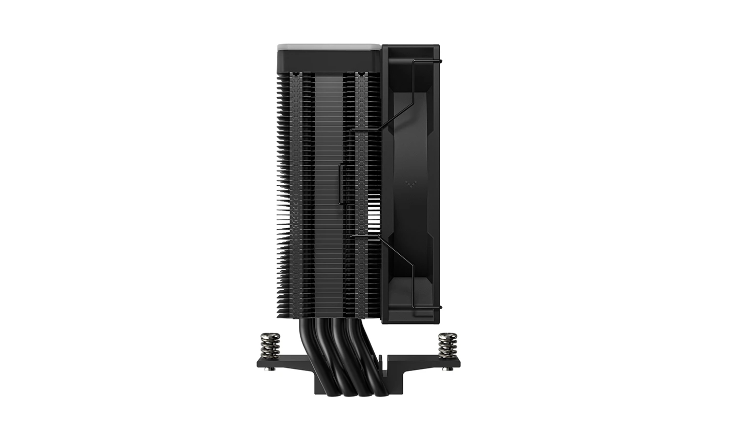 Охладител за процесор DeepCool AG400 Black ARGB V2 CPU Cooler