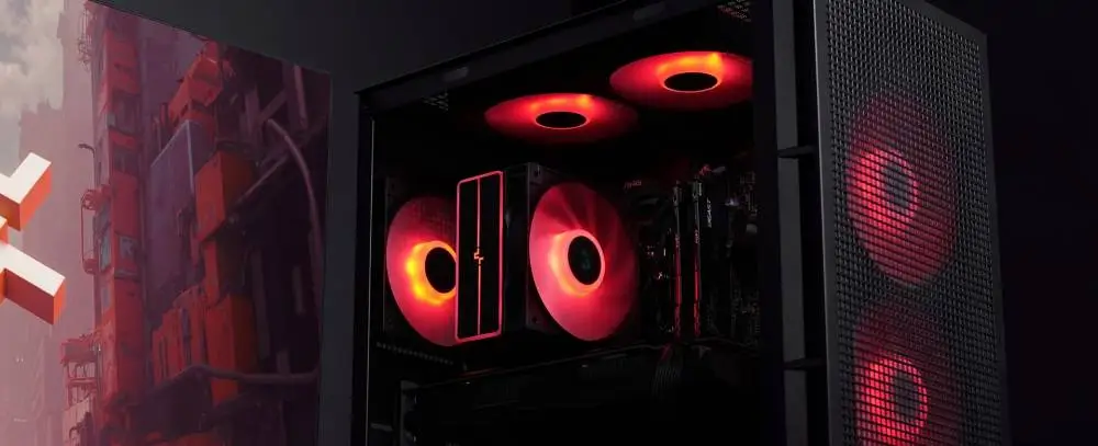 Охладител за процесор DeepCool AG400 Black ARGB V2 CPU Cooler