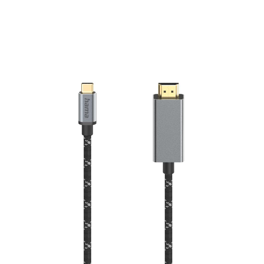 Câble USB-C mâle - HDMI mâle, Ultra-HD 8K@60Hz, 1.5m