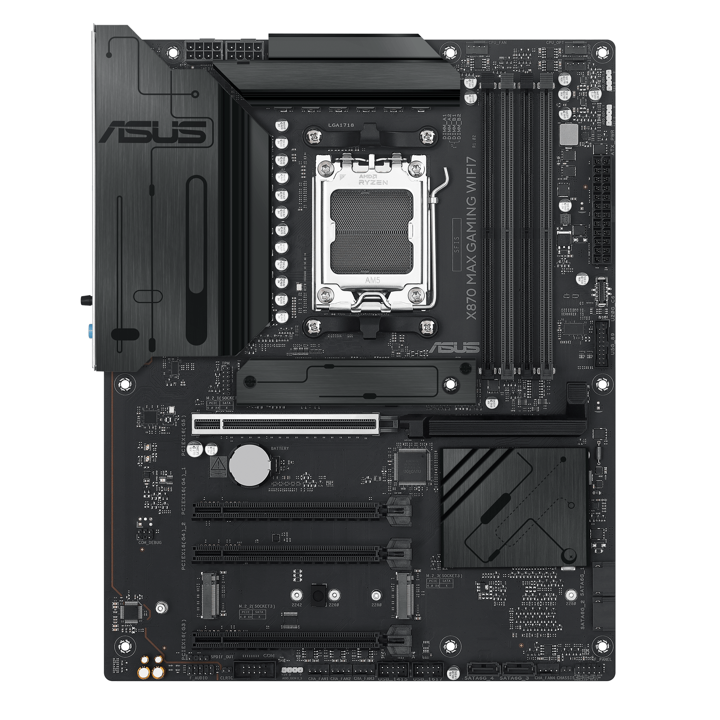 Motherboard ASUS X870 MAX GAMING WiFi7 AM5 - 90MB1LY0-M0EAY0