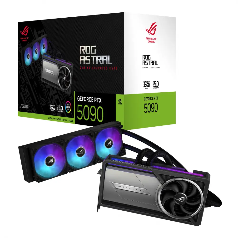 Видео карта ASUS ROG Astral LC RTX 5090 32GB GDDR7 - 90YV0LW3-M0NA00