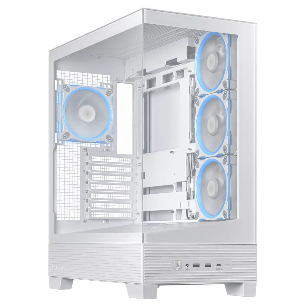 Кутия ASUS A31 PLUS ARGB - White