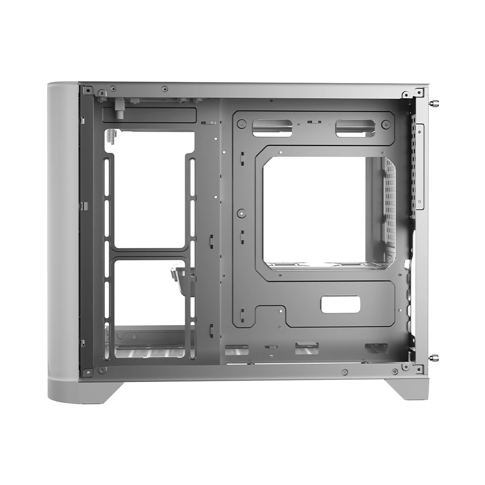 Кутия 1stPlayer UV6 White Case mATX