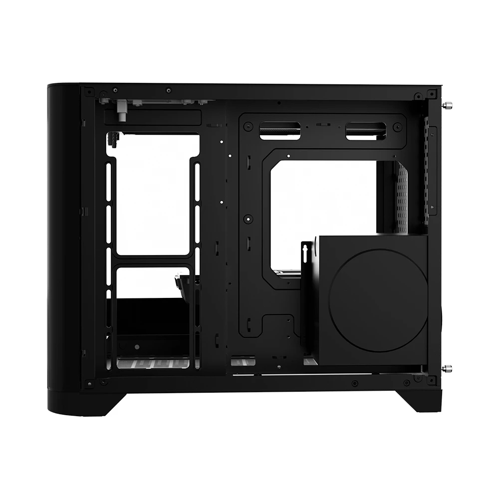 Кутия 1stPlayer UV6 Black Case mATX