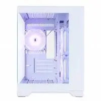 Кутия 1stPlayer MV6-TP White Case mATX - 3 fans included