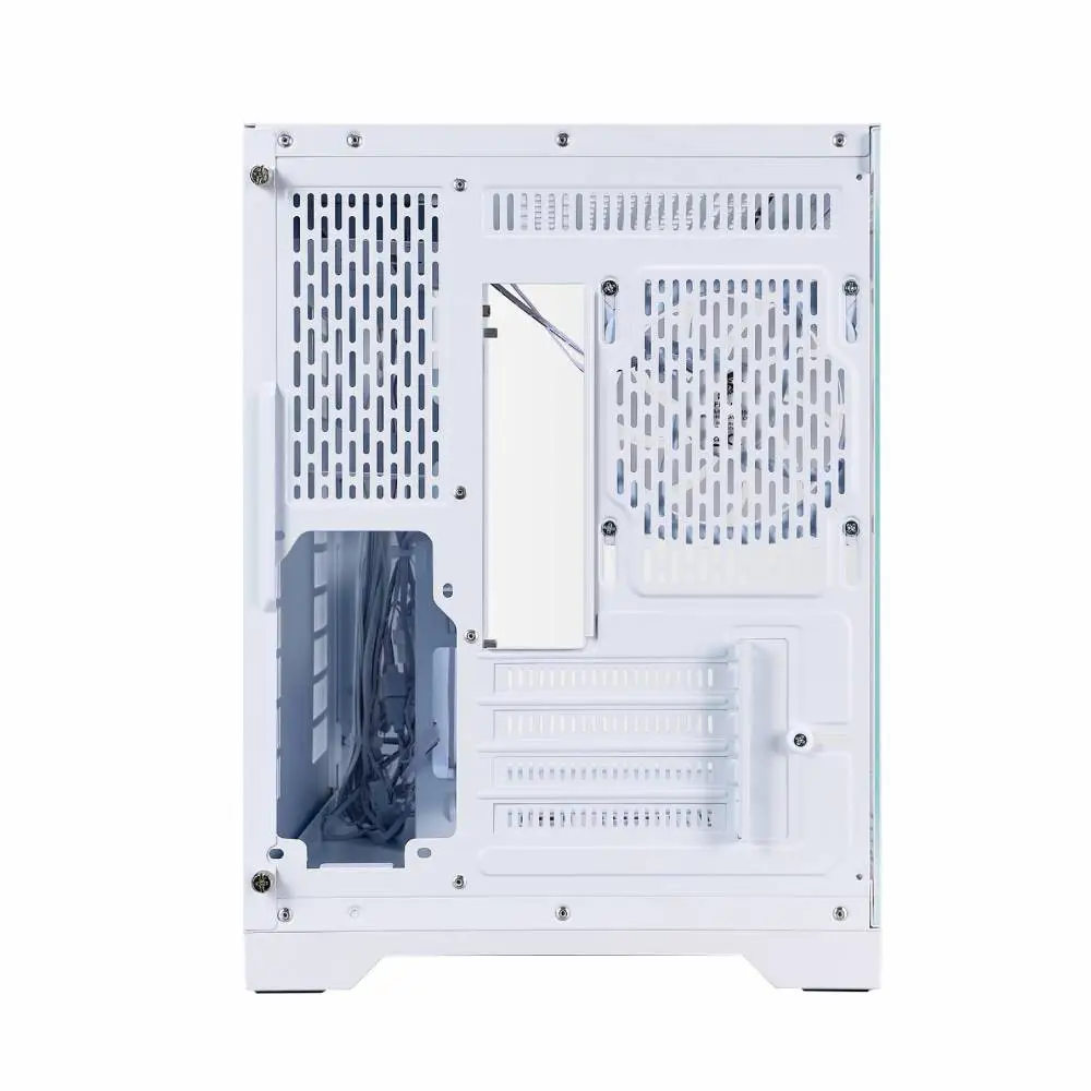 Кутия 1stPlayer MV6-TP White Case mATX - 3 fans included
