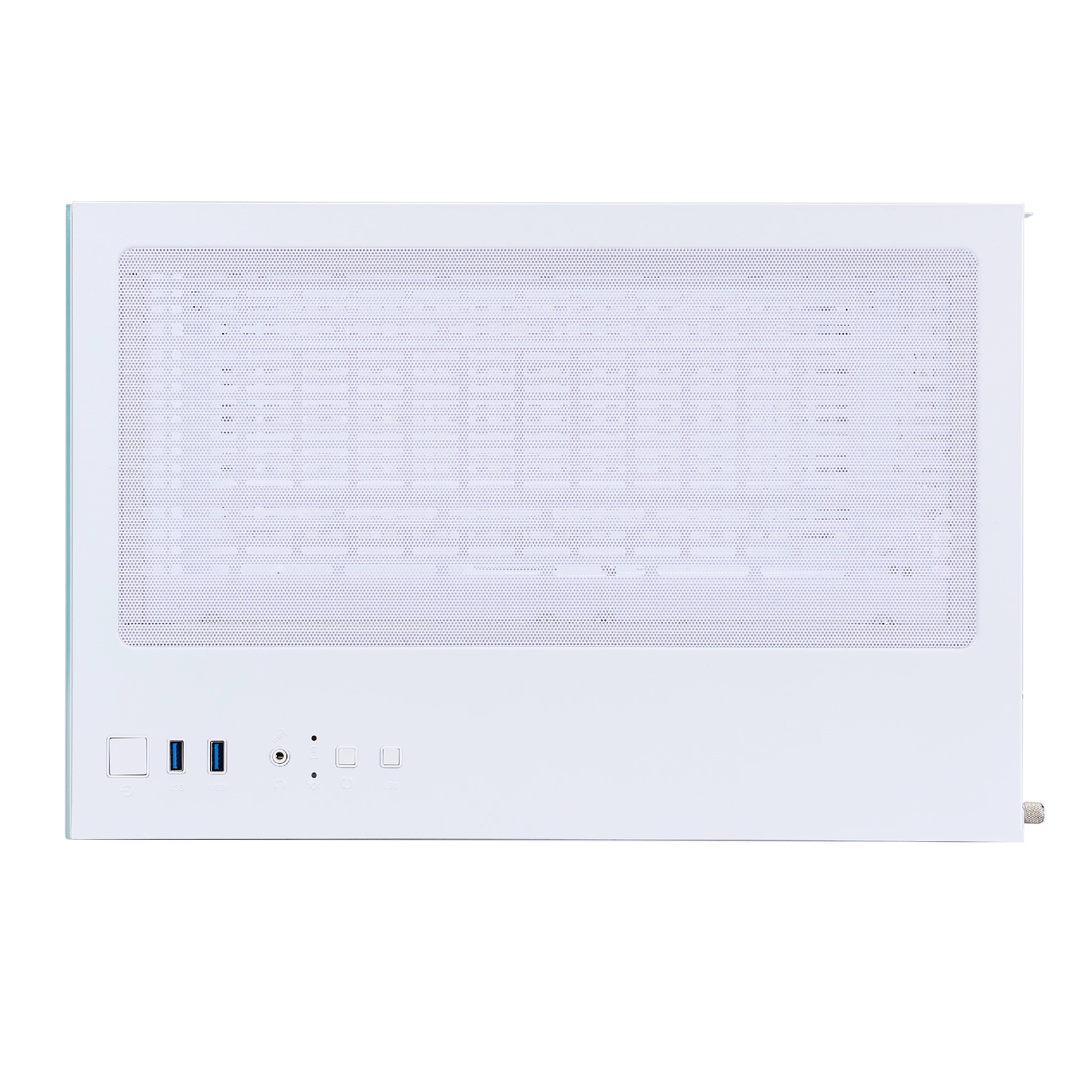 Кутия 1stPlayer MV6-TP White Case mATX - 3 fans included
