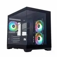 Кутия 1stPlayer MV6-TP Black Case mATX - 3 fans included
