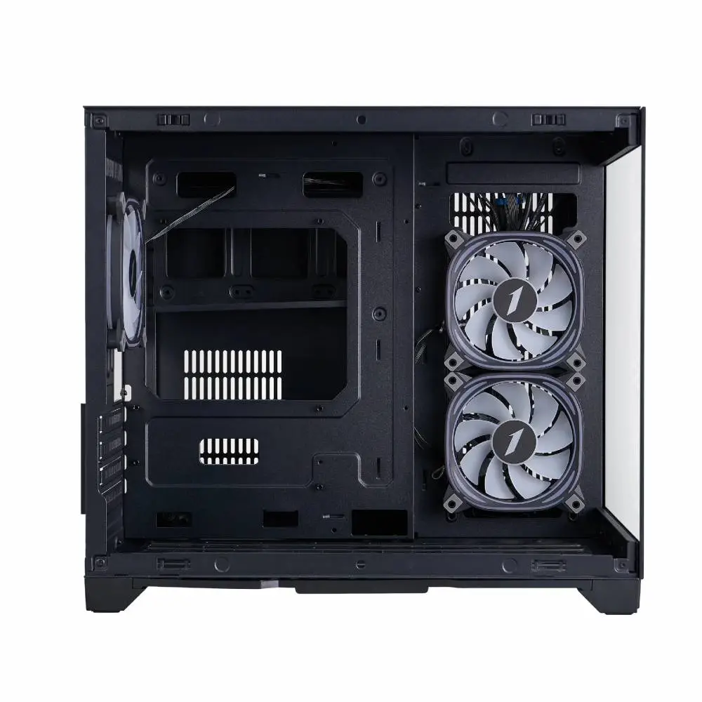 Кутия 1stPlayer MV6-TP Black Case mATX - 3 fans included