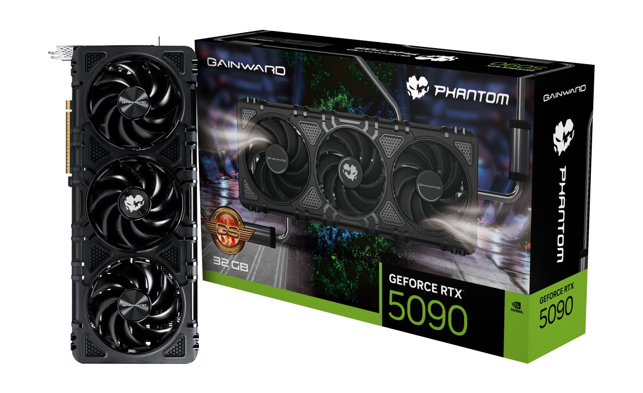 Видео карта Gainward GeForce RTX 5090 Phantom GS 32GB - NE75090S19R5-GB2020P