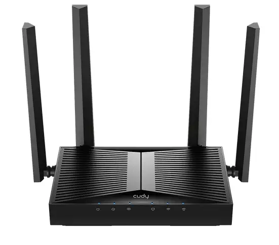 Безжичен рутер Cudy WR3600, Gigabit Wi-Fi 7, 2882 Mbps + 688 Mbps, 5&times; Gigabit Ethernet Ports, VPN Server and Client, 10/100/1000