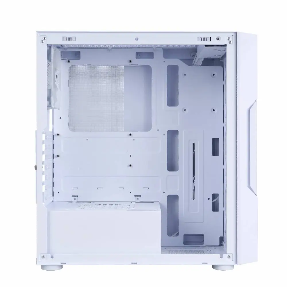 Кутия 1stPlayer TRILOBITE T7 White Case ATX - 4 fans included
