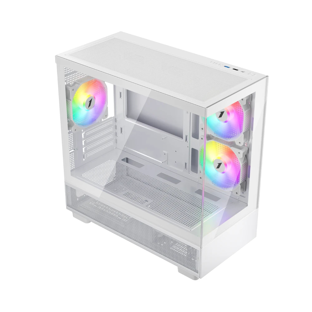 Кутия 1stPlayer MIKU Mi5 White Case mATX