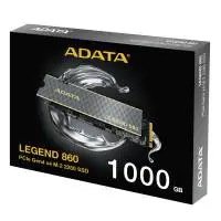 Диск SSD ADATA LEGEND 860 1TB M.2 2280 NVMe PCIe Gen4 x4 - SLEG-860-1000GCS