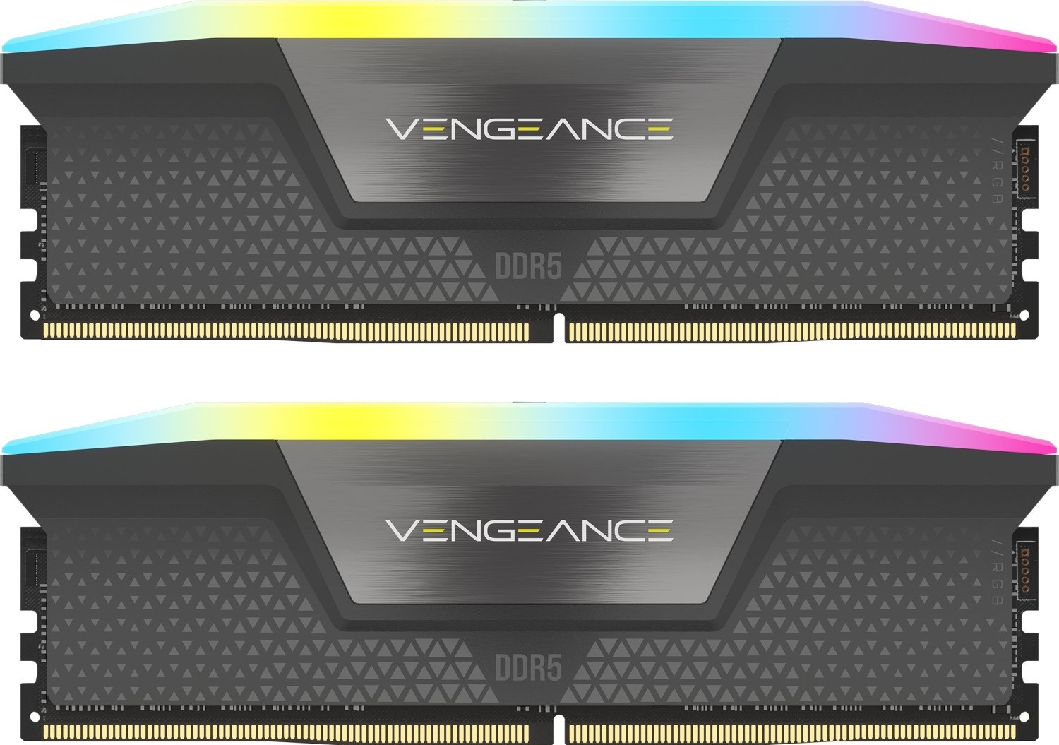 Памет Corsair Vengeance RGB DDR5 48GB (2x24GB) DDR5 6000 CL30 EXPO/XMP - CMH48GX5M2B6000Z30