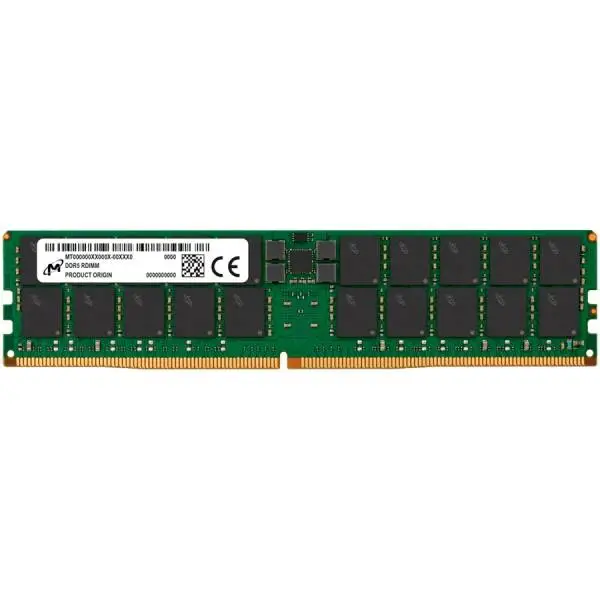 Памет Micron DDR5 RDIMM 32GB 2Rx8 5600 CL46 16Gbit Single Pack - MTC20F2085S1RC56BR
