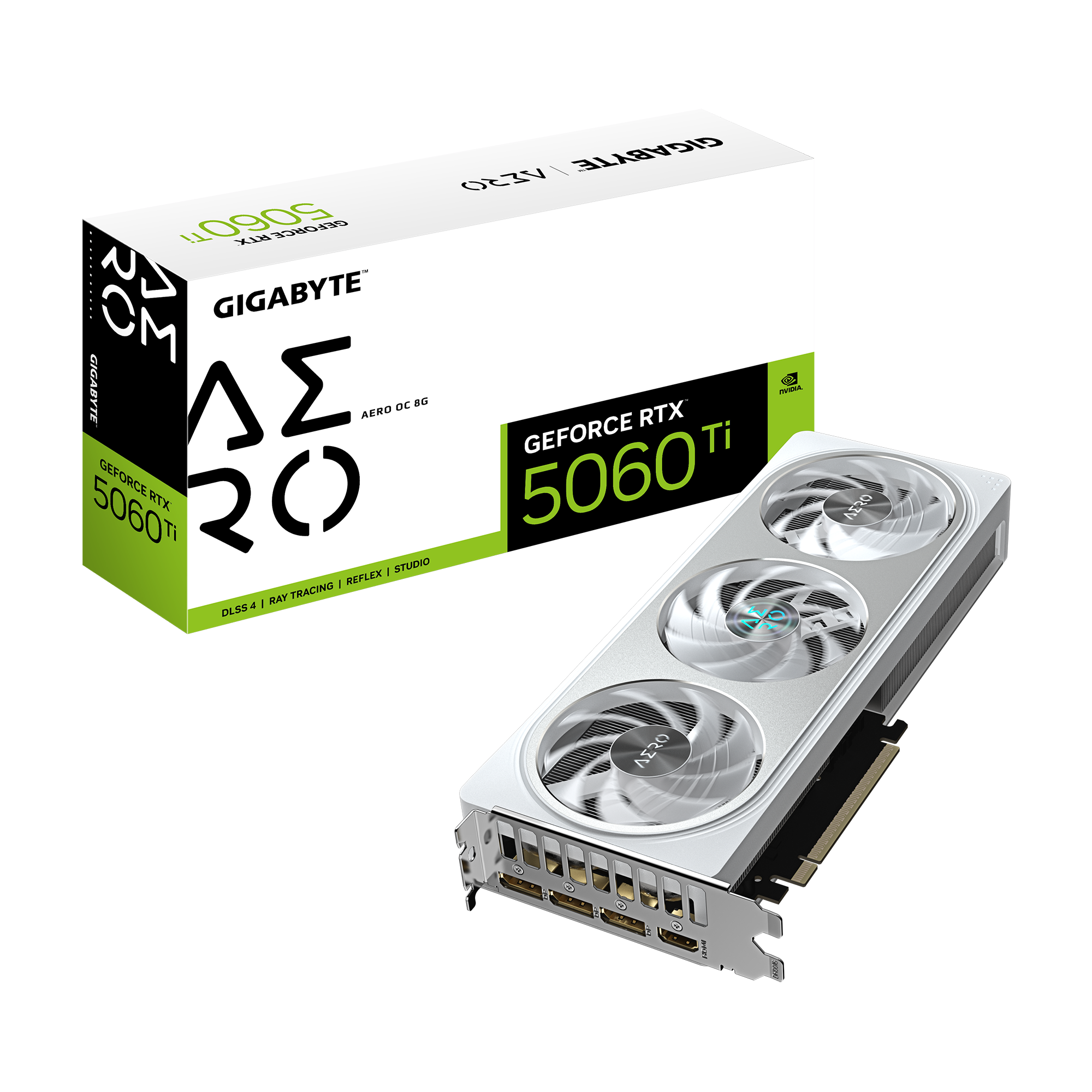 Grafikkarte Gigabyte GeForce RTX 5060 Ti AERO OC 8GB GDDR7