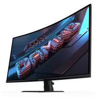 Геймърски Монитор Gigabyte GS32QCA - 32" VA 1500R, QHD (2560x1440), 180Hz, 1ms, HDR Ready