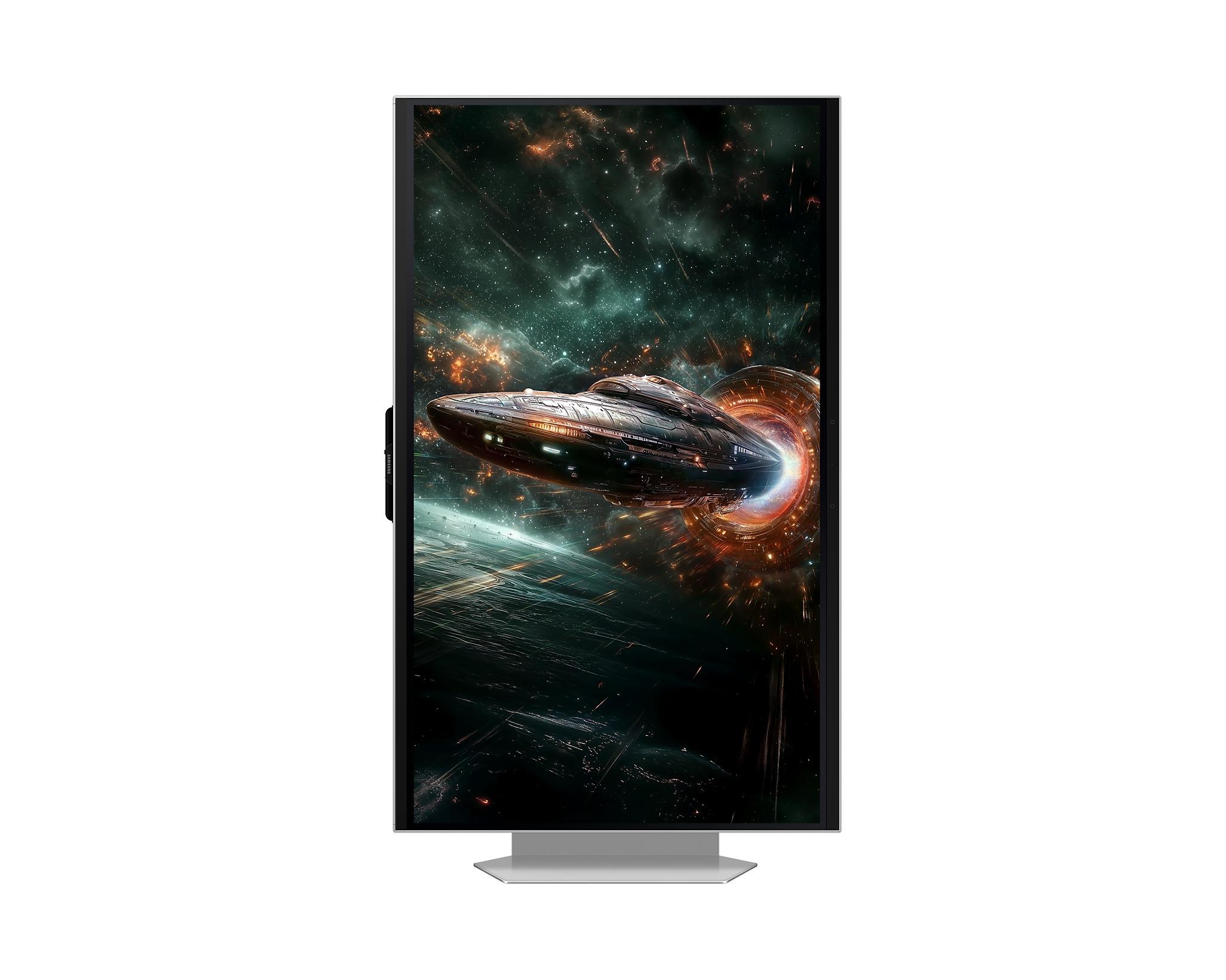 Монитор SAMSUNG Odyssey 3D G6 G90XF, 27" IPS, 4K UHD 3840x1440, 165Hz, 1ms, HDMI, DP, G-SYNC Compatible  