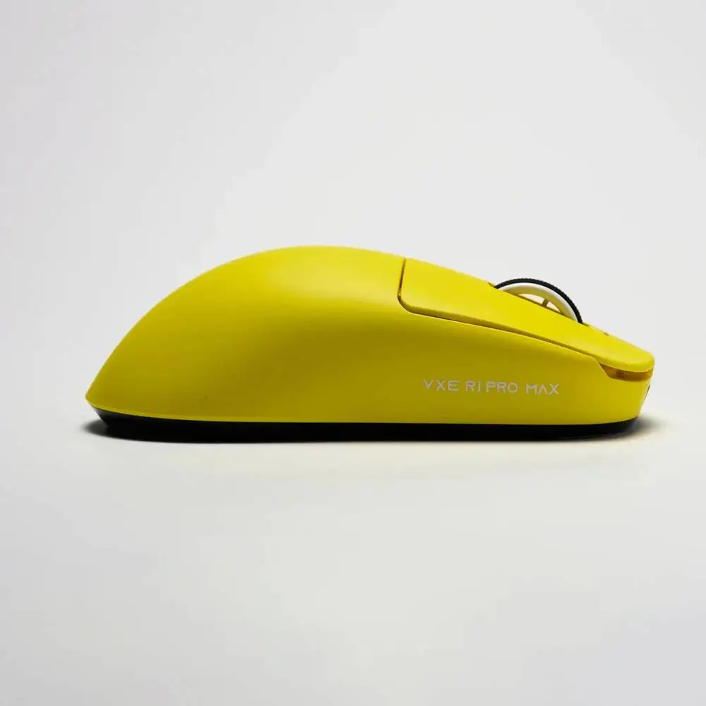 Геймърска мишка VXE Dragonfly R1 Pro Max 1K (4K compatible) - Kailh White Blade Switches, Yellow