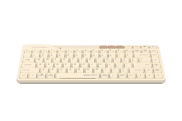 A4tech FBK26C AS Cafe Latte Fstyler безжичнa мини тиха клавиатура, Multi-mode, кирилизирана
