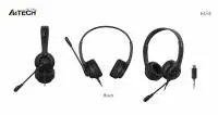А4tech HU-8 Слушалки с микрофон, USB, въртящ се микрофон