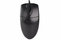 A4tech OP 620DS Оптична мишка, безшумен клик, USB черна