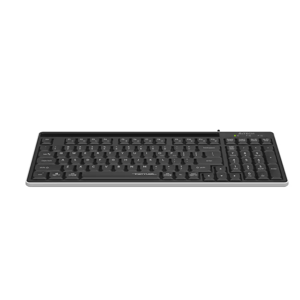 A4tech Fstyler FX70 Жична клавиатура, ниско профилна, ножична технология, кирилизирана, черна