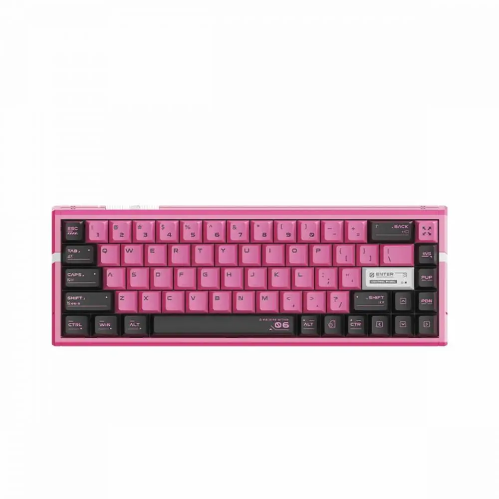 Геймърска механична клавиатура ATK RS6 Ultra - 8K, TTC RGB Magneto [Linear] - Sakura Warrior