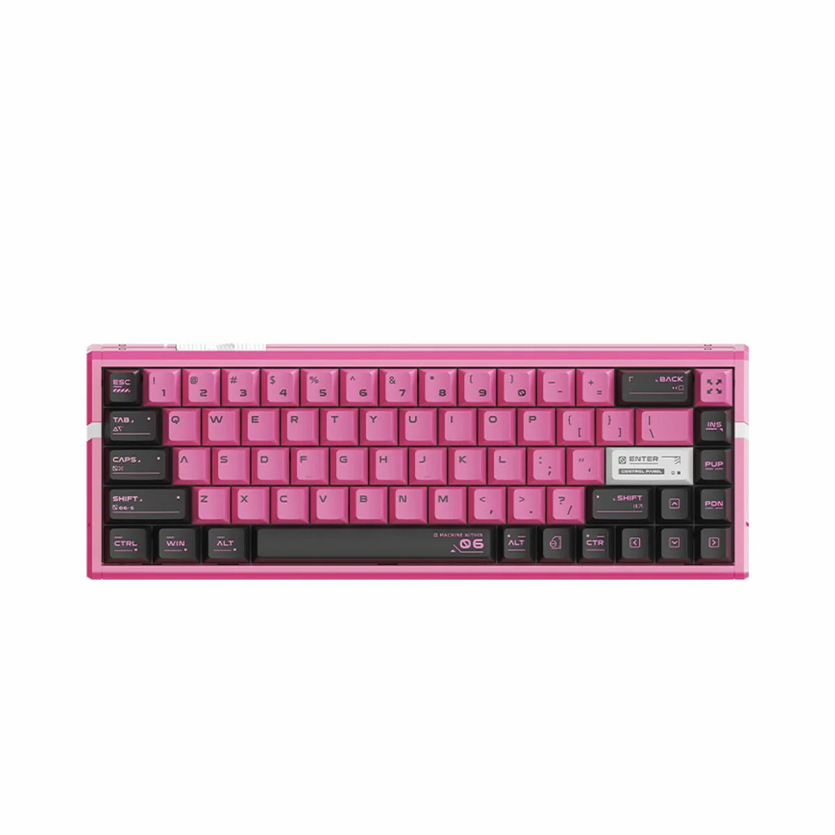 Геймърска механична клавиатура ATK RS6 Ultra - 8K, Gateron Jade Gaming [Linear] - Sakura Warrior