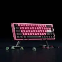 Геймърска механична клавиатура ATK RS6 Ultra - 8K, Gateron Jade Gaming [Linear] - Sakura Warrior
