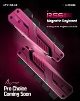 Геймърска механична клавиатура ATK RS6 Ultra - 8K, Gateron Jade Gaming [Linear] - Sakura Warrior