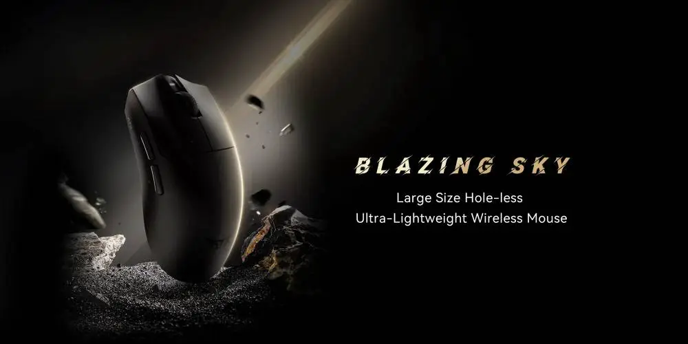 Геймърска мишка ATK BLAZING SKY X1 ULTIMATE - 8K, White