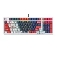 Геймърска механична  клавиатура Bloody Sports Navy S98 BLMS RGB Backlit red switch , USB