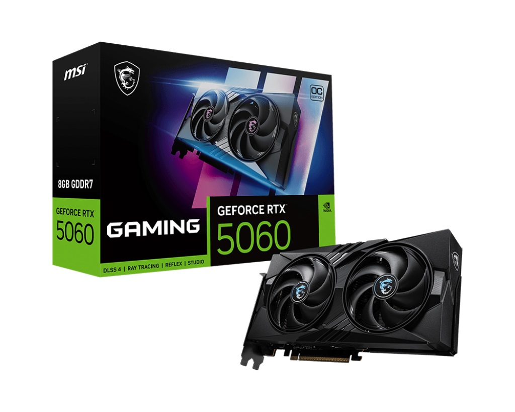 Видео карта MSI GeForce RTX 5060 8G GAMING OC