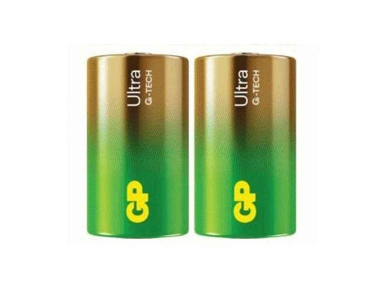 GP ULTRA LR20 Alkaline Battery /2 pcs. in shrink packaging/ 1.5V GP-BA-13AU21-S2