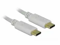 Кабел за зареждане DeLock PD, USB-C мъжко >USB-C мъжко, 100W, 15 cm
