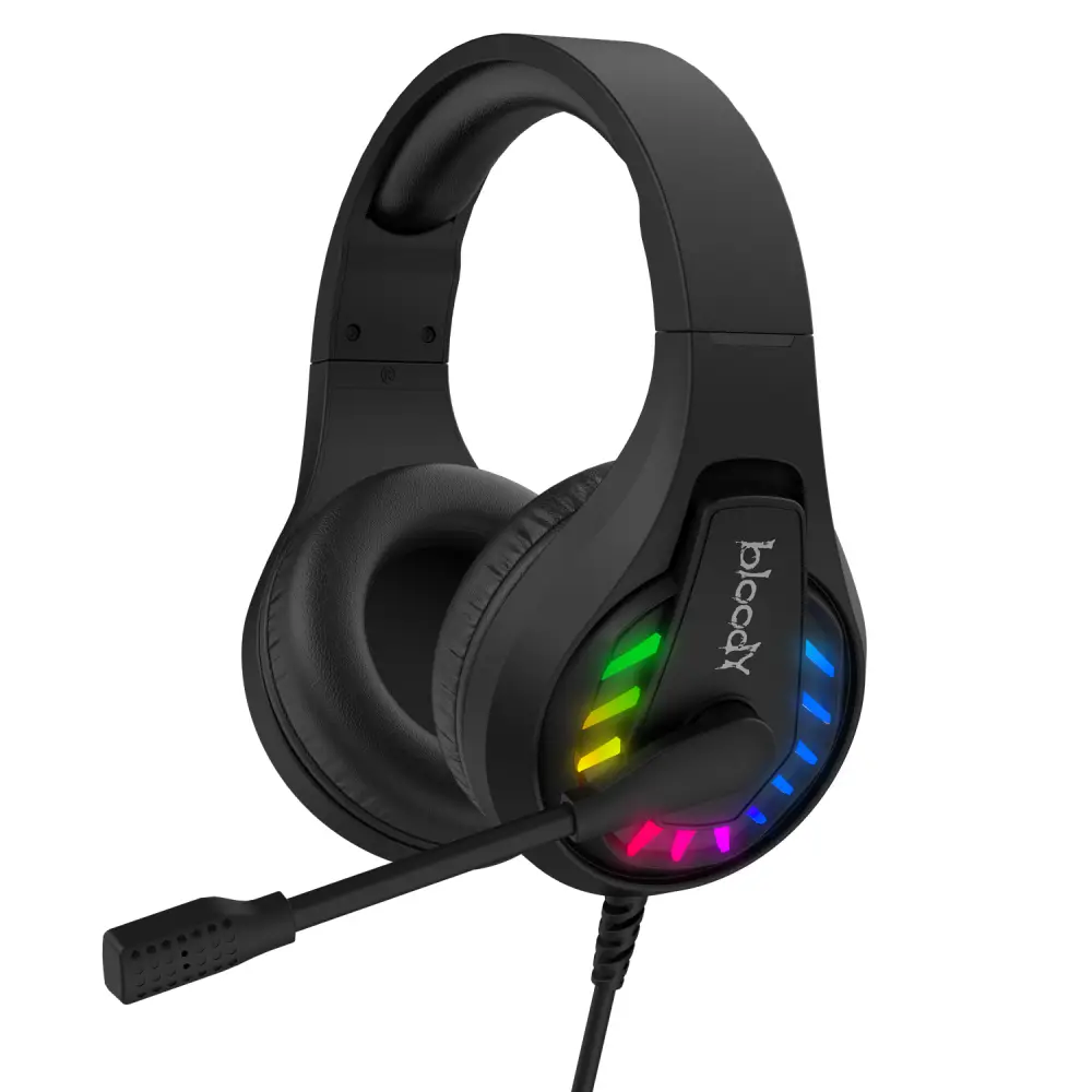 A4tech Auriculares gamer con micrófono Bloody G230. 7.1, USB, negro