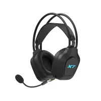 A4tech X7 Геймърски безжични слушалки XR-200, Bluetooth, RGB, черни