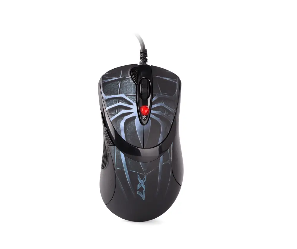 Геймръска мишка A4tech X7 Blue Spider  XL-747H, 3600 dpi