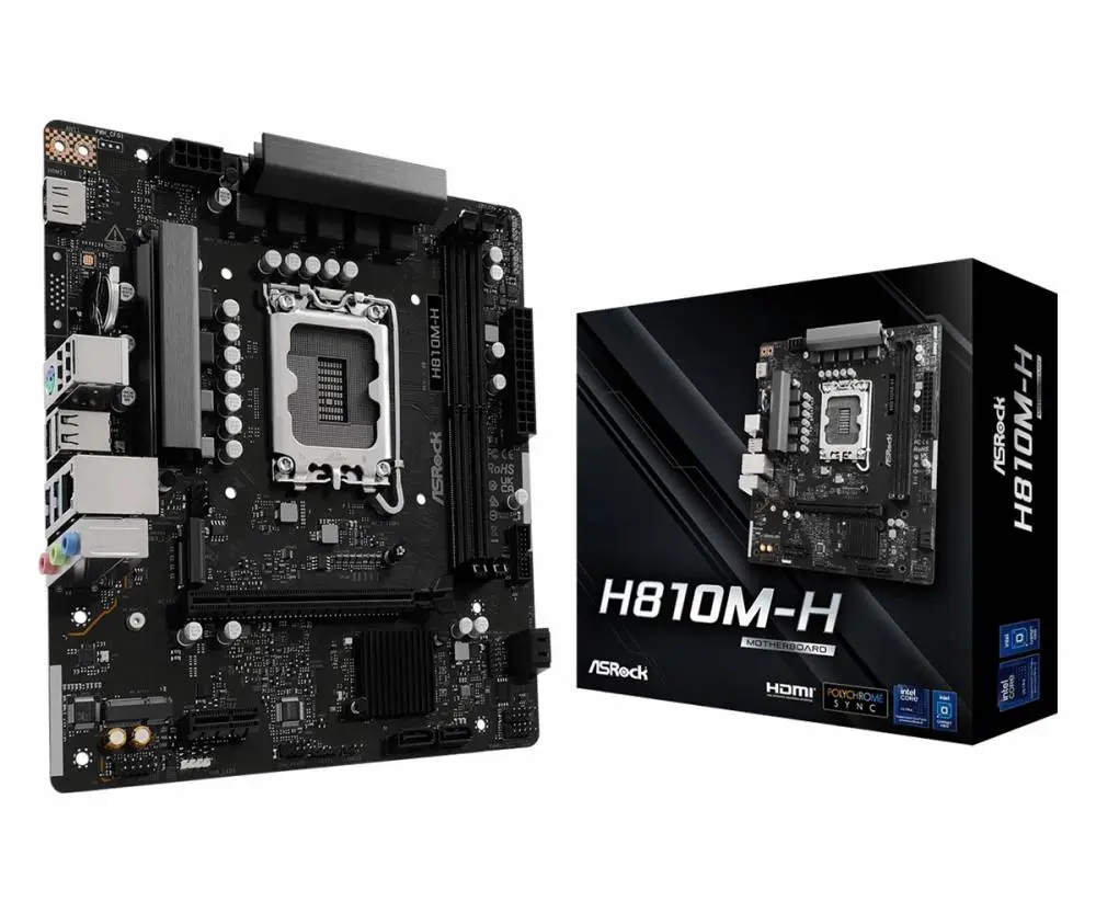 Дънна платка Asrock H810M-H LGA1851