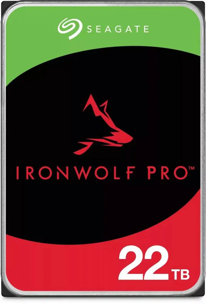 Твъд диск Seagate IronWolf Pro 22TB 3.5" 7200rpm SATA3 6Gb/s - ST22000NT001